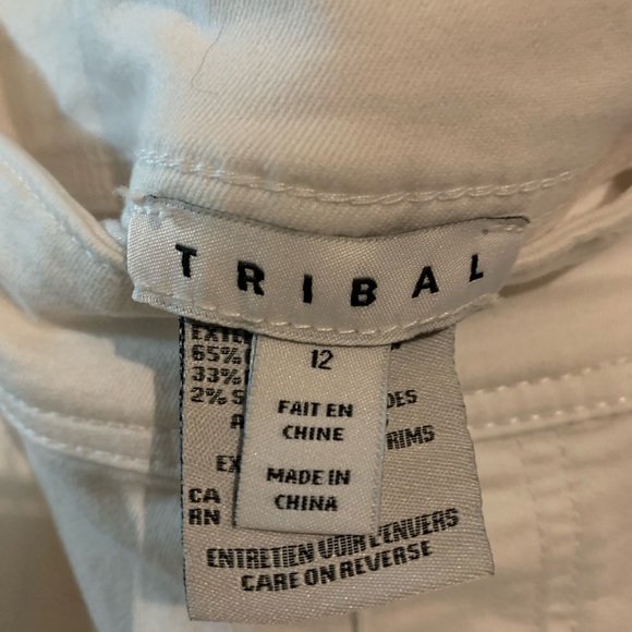 Tribal white jeans size 12 - Picture 6 of 7